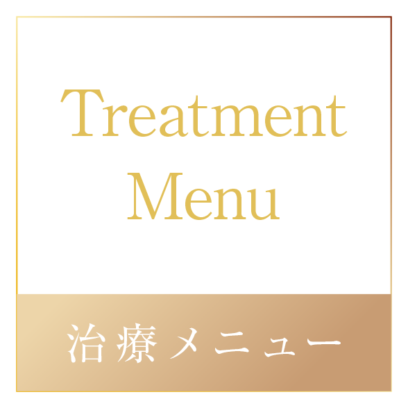 Treatment Menu 治療メニュー